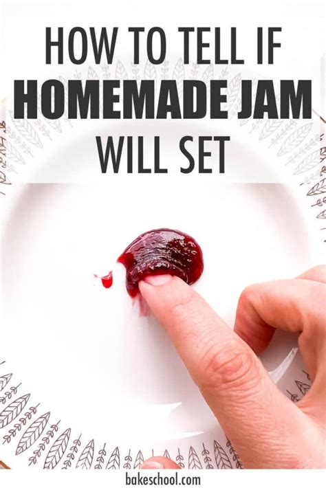 test jam for thickness|how to check jam temperature.